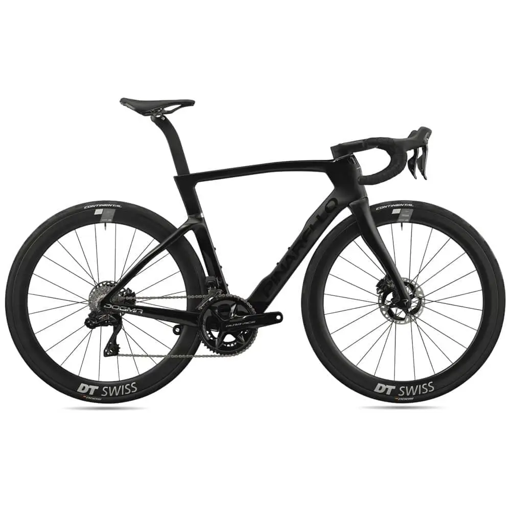 2025 Pinarello Dogma F Dura Ace Di2 - Black On Black Road Bike (KINGCYCLESPORT)