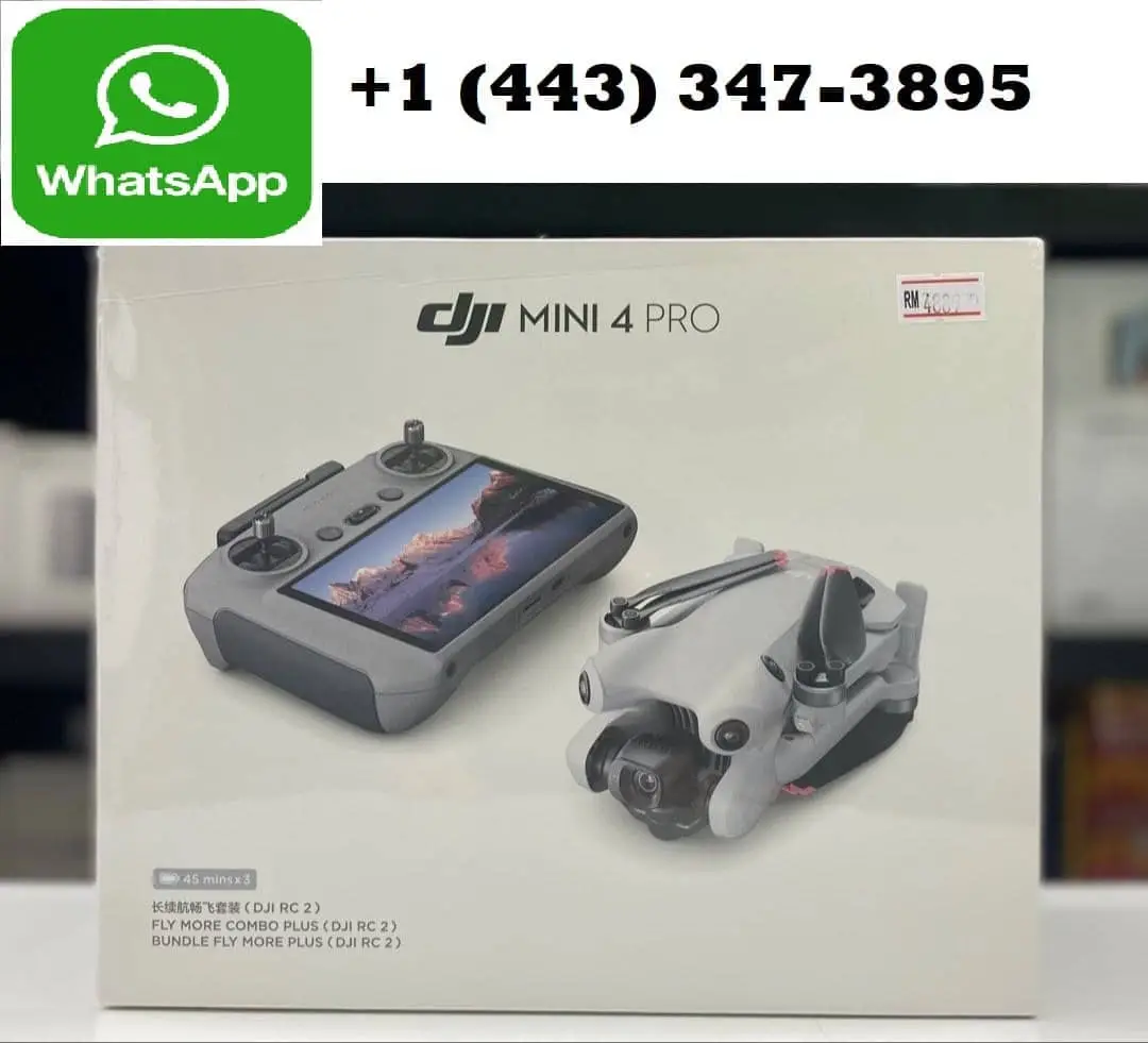 Dji mini 4 pro flymore combo plus w rc2 display controller