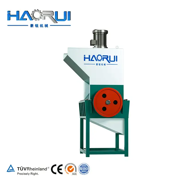 Automatic 2000kg/h Plastic Bottles Crusher for Recycling Plant