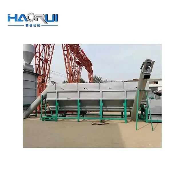 Automatic 300-3000kg/h PP PE Plastic Bottles Cleaner for Recycling Plant