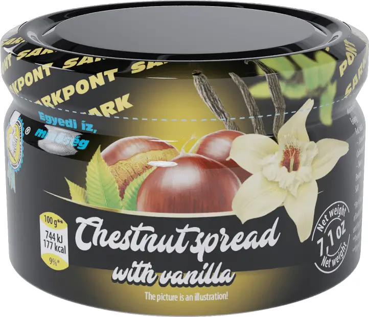 Sweet Chestnut  Spread With Vanilla