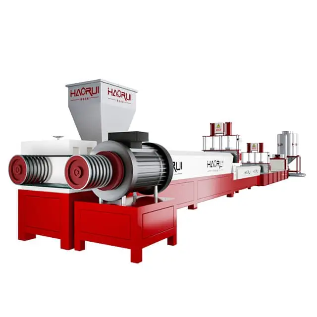 Automatic PET Reprocessing Equipment PET Pellets Maker in Plastic Recycling Plant