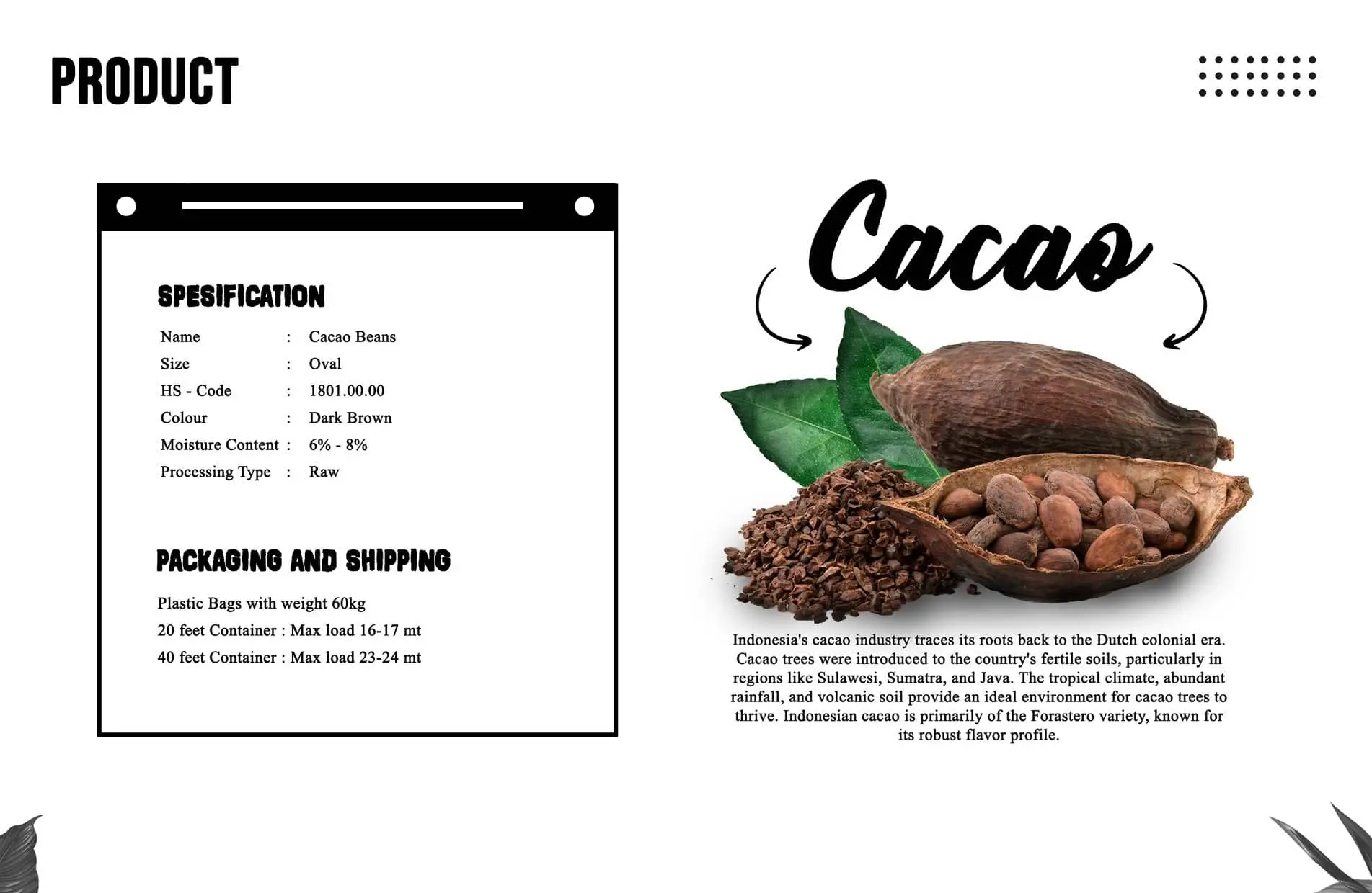 Fermented Cocoa Beans