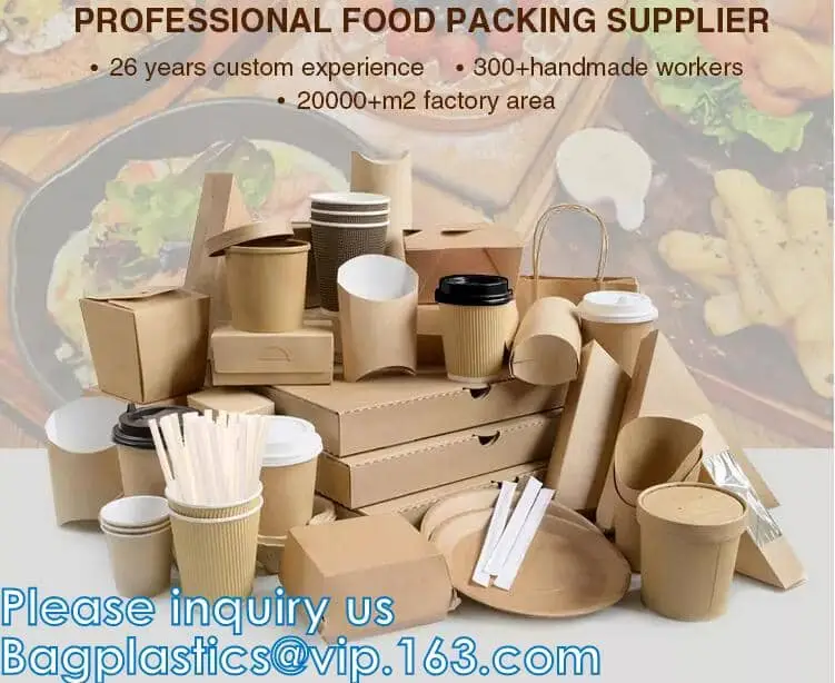 PAPER PRODUCTS, PLATES, BOXES, CUPS, PARTY SUPPLIES, PIZZA BOXES, KRAFT BAGS, BAKERY FAST FOOD SERIE