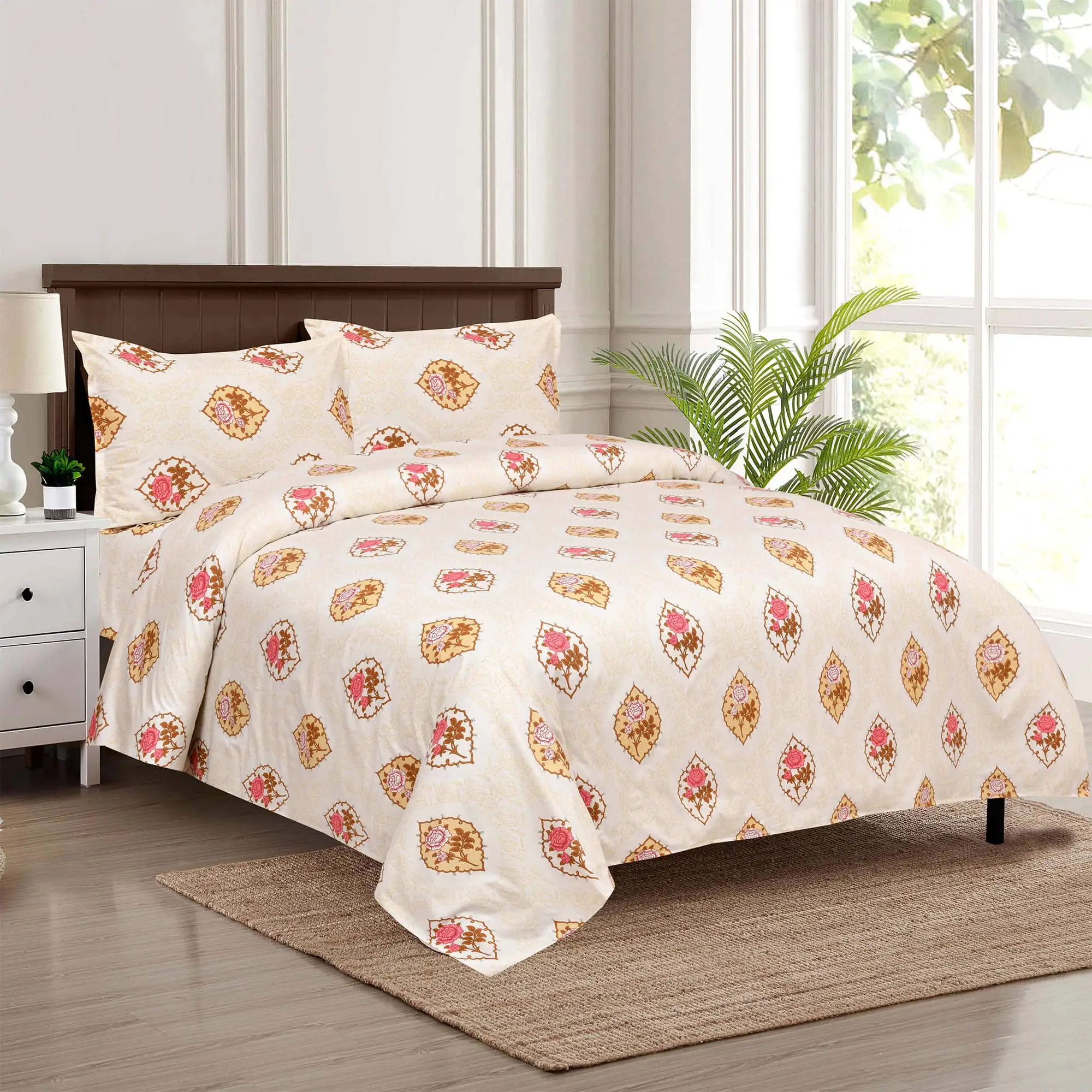 Bed sheets With pillow covers