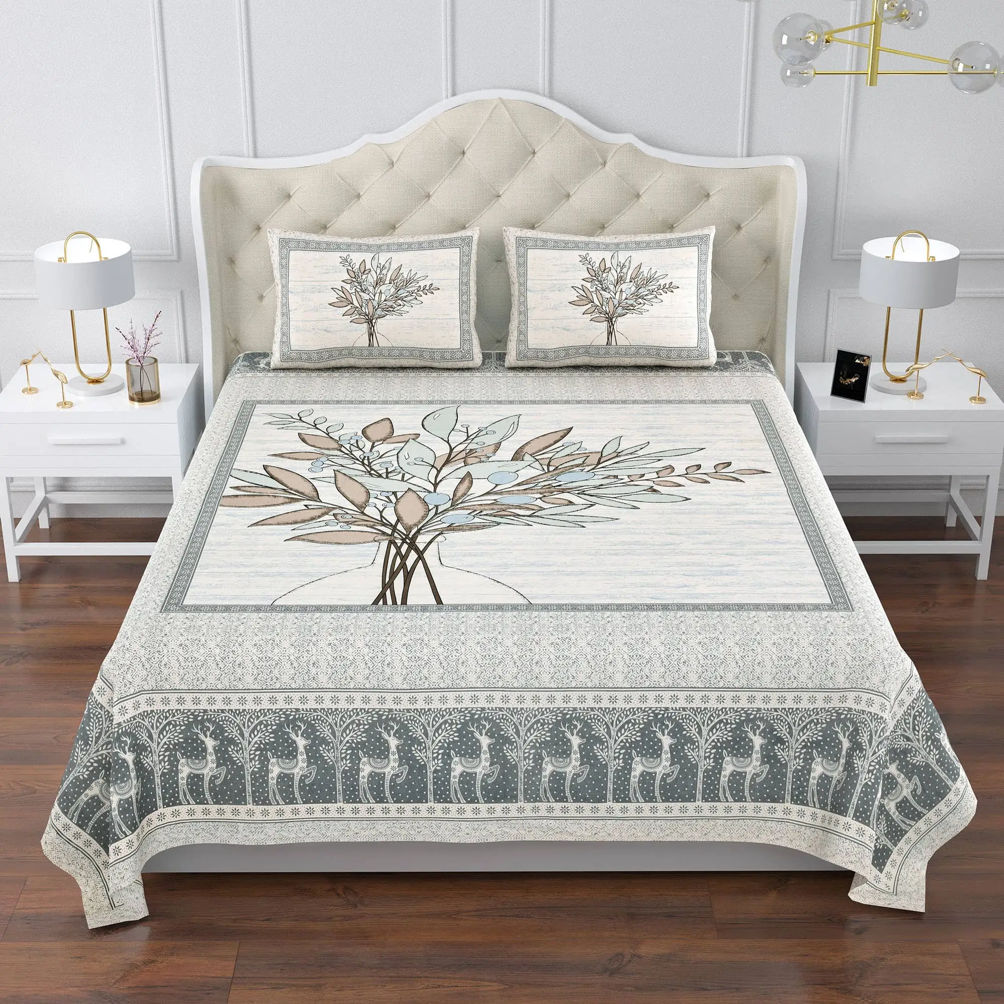Bed sheets With pillow covers