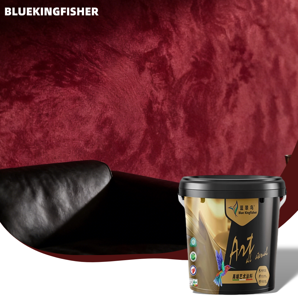 Velvet wall texture paint, luxurious texture, background wall decoration, silky touch