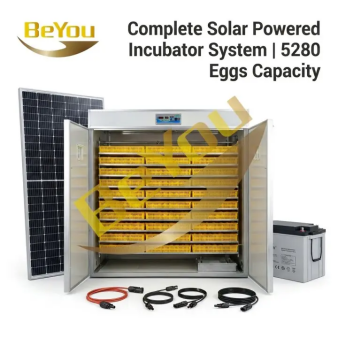 The solar 5280 eggs incubator can work by electricity and solar power,How to choose egg incubator factory Top suppliers