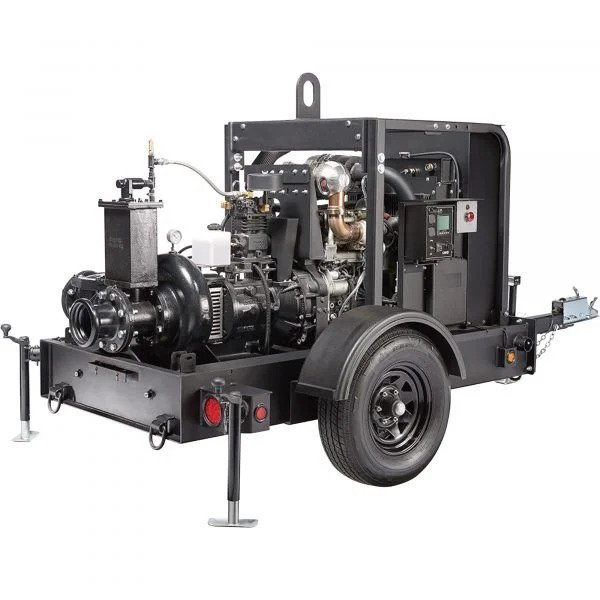 Generac 6962 Diesel Dry Prime Mobile Trash Pump (1450 GPM, 4in, Tier 4)