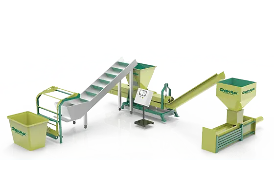 GREENMAX dewater and baler horizontal