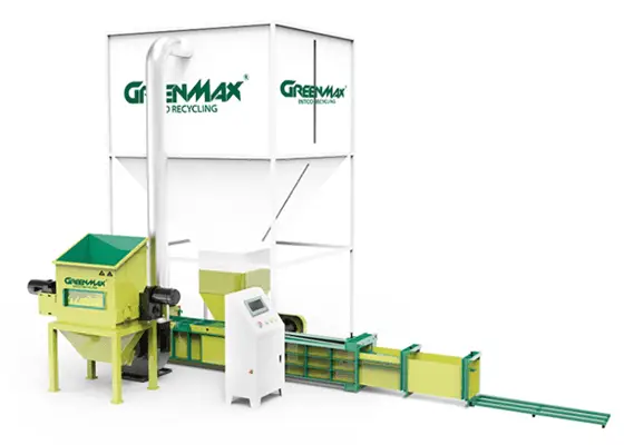 GREENMAX Hydraulischer Schaumverdichter H-C300