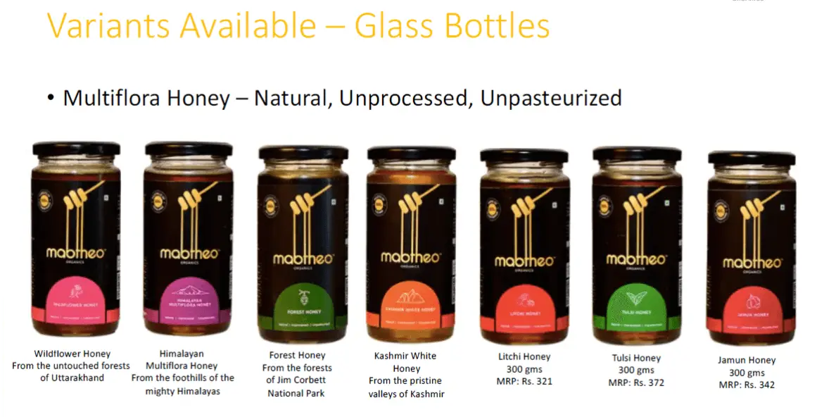 Raw and natural honey