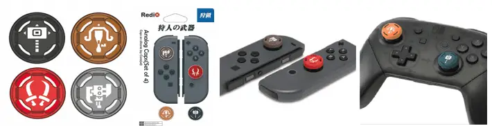Analog Caps (Set of 4) for Switch Joycon